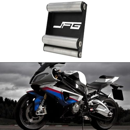 Professional Grade Motorcycle Wheel Cleaning Roller Stand Built to Simplify Your Bike Maintenance Routine (Style A)