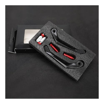 Motorcycle Handlebar Grips Brake Clutch Levers Guard Protector Handguard FOR CBR250 CBR 250 CBR250R CBR250RR 2011-2024 - color: Red No Logo