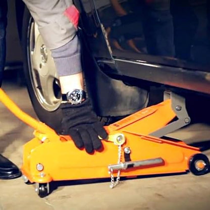 DEDC Universal Aluminum Grooved Magnetic Jack Pad, Jacking Puck Pinch Weld Frame Rail Adapter, Oil Change Mush Haves, Change Tire Repair Tires Oil Must Have, for Car SUV Truck Pickup Sedan MPV Wagon - size: Orange 1 Pc