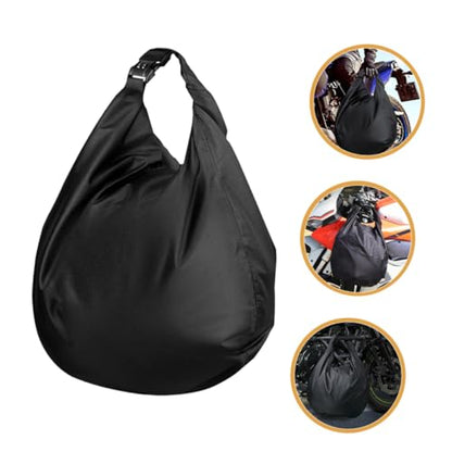 Luxshiny Bag for Outdoor Riding Storage Pouch for Scooter and Ski Helmets Multi Purpose Travel Container for Snacks and Bottles