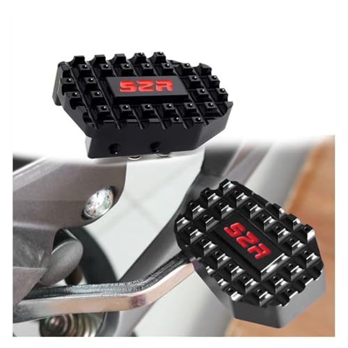 for Suzuki DL650 V-Strom DL 650 VSTROM Motorcycle Rear Foot Brake Lever Pedal Enlarge Extension Peg Pad Pegs Pedals Foots - color: Red