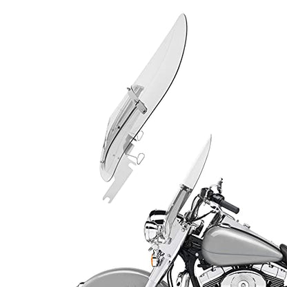 TCMT Motorcycle Windshields Chrome Bracket Windscreen Fits for Harley Davidson 1995-2022 Road King 2017-2025 Road King Special