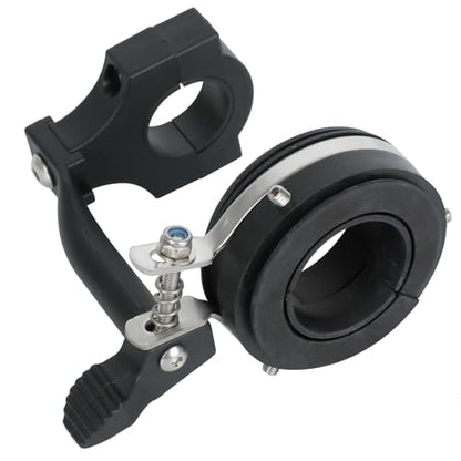 Universal Cruise Control Throttle Assist Thumb Throttle Lock Adapter Assist Clamp Kits Fits for Motorcycles, Motorbike with 7/8" and 1" Diameter Bars Handlebar Accessory Black
