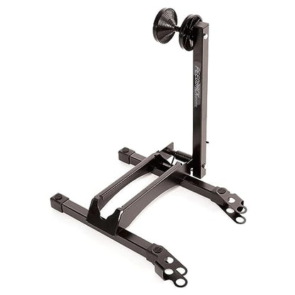 Feedback Sports | Rakk Bike Storage Rack | Freestanding Floor Bicycle Stand | Black - style: Rakk Bike Storage Rack