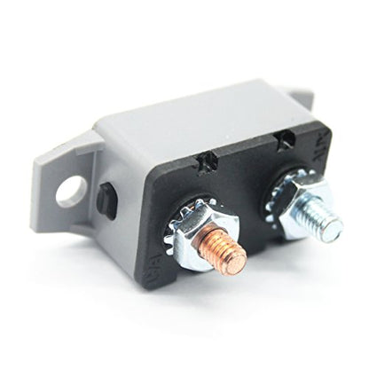 ZOOKOTO 12-24V 40 Amp ATV Resettable Circuit Breaker Fuse Holder 40A - color: 1Pcs, size: 40A