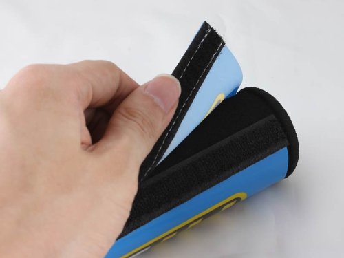 QQ Studio Designer OEM Pit Bike Professional Handlebar Protector Pad for ATV BMX Dirt Bikes Motorcycles 7.9" - color: Blue
