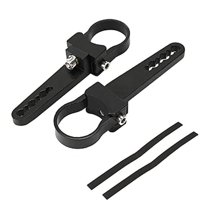 Bull Bar LED Light Mounts - 1.75" Tube Clamps, 2pcs for Off Road Lights - size: 1.75"