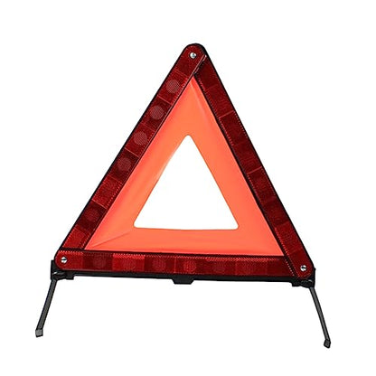 1pc Emergency Warning Triangle Sign Roadside Car Safety Made for Trucks Suvs Motorcycles