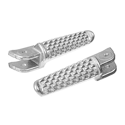Front Foot Pegs Pedal Footrests for Honda CBR 600RR 2007-2019 Models, Bolt Diameter : 6mm (Front-White-1) - color: Front-White-1