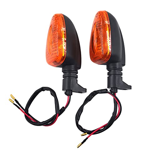 Road Passion 2 pcs Universal Motorcycle Rear Turn Signal Indicator Light Replacement for BMW K1200R SPORT 2007-2008/ K1200S 2005-2008/ K1300R 2009-2014/ K1300S 2009-2014