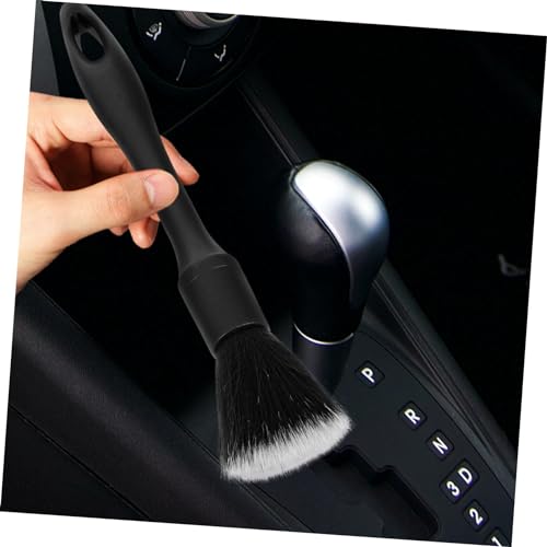ULTECHNOVO 3pcs Automotive Detailing Brush Soft Bristle Interior Cleaning Kit for Cars Trucks and Motorcycles for Wheels Rims and Upholstery Material for Scratch Cleaning