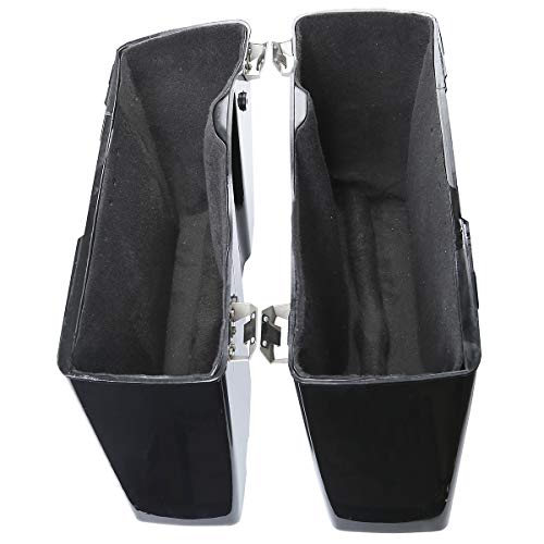 SLMOTO Drop-in Saddlebag Saddle Bag Liners Fits For Harley Touring Road King Road Glide Street Glide Electra Glide Ultra-Classic FLHT FLTR FLHR 1994-2013 - color: Liners Fit For 1994-2013 Touring
