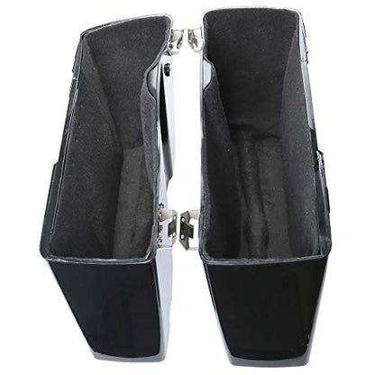 SLMOTO Drop-in Saddlebag Saddle Bag Liners Fits For Harley Touring Road King Road Glide Street Glide Electra Glide Ultra-Classic FLHT FLTR FLHR 1994-2013 - color: Liners Fit For 1994-2013 Touring