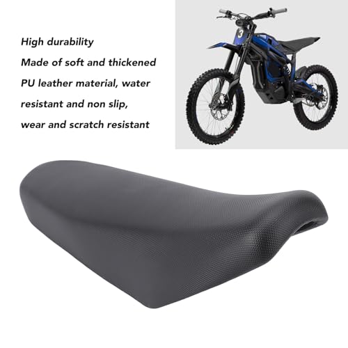 Asixxsix Dirt Bike Seat Cushion for Talaria Sting MX3 R MX4 MX5 PRO, High Elasticity PU Leather Water proof Seat Cover, Accessories for Talaria, with Ergonomic Design for Comfort