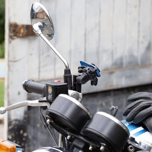 Quad Lock Brake/Clutch Motorcycle Phone Mount with Vibration Dampener and MAG Phone Case for iPhone 11 Pro - size: iPhone 11 Pro