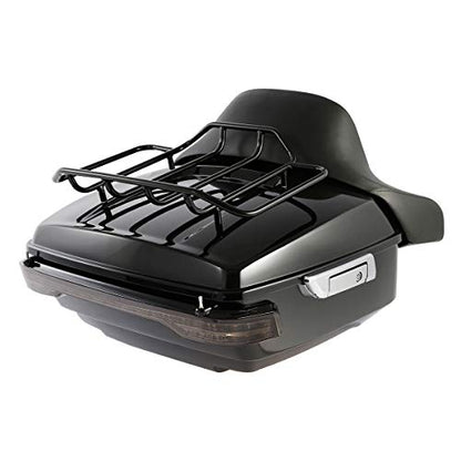 King Tour Brake 13.7" Luggage King Tour Trunk W/Brake Tail Light Fit for Harley Touring Models Road King Road Glide Street Glide Electra Glide Ultra-Classic 2014-2025 - color: AStyle #05