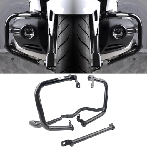 Panical Highway Engine Guard Crash Bumper Frame Protection Bars for Honda Goldwing GL1800 F6B GL1800B Dct Tour Airbag Motorcycle 2018-2026 Black Accessories