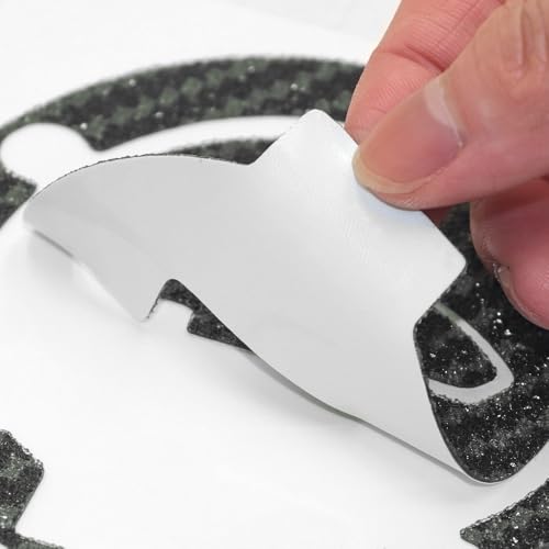 Motorcycle Carbon Tank Pad Protector Sticker Fuel Gas Oil Cap Decal, Anti-Scratch Oil Gas Tank Pad (YZF-R125/15/25/3 MT-03/25 M-s1az150) - color: Yzf-r125/15/25/3 Mt-03/25 M-s1az150