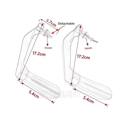 Handguard for Du&Cati Streetfighter Panigale V4 R V4S 2018-2022 Motorcycle Bar Ends Brake Protector Clutch Lever Protection - color: Green