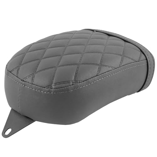 Motorcycle Front Rear Comfort Seat Fit for Rebel 1100 DCT CMX1100 CM1100 2021 2022 2023 2024 2025 2026, Rider Solo Saddle Passenger Back Cushion Pillion Pad, Black - color: Front & Rear - Black
