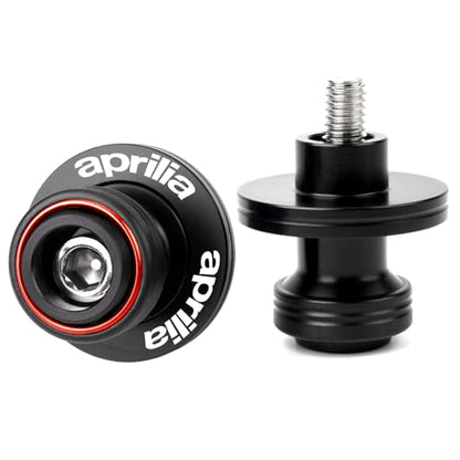 Fit For Aprilia RS660 2024 2025 RS457 Tuono 660 2023 Tuareg 660 RSV4 RSV 1000 R Dorsoduro 1200 CNC Motorcycle Swingarm Spools Sliders Swing arm Spools Stand Screws (Red) - color: Red