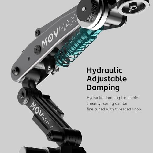 Movmax Blade Arm for DJI Pocket 3, Insta 360, and GoPro Hero 12 Cameras with N2 Arm Technology and Universal Locking Screw - style: Car Suction Cup Kits