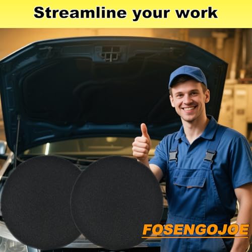 6 Pack Oil Change Kit, 15 Inch Oil Drain Pan Splash Pad Fits Most Drain Pans - size: 15'' Round - 6Pcs