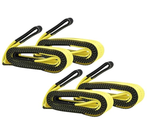 Mytee Products (4 Pack) Heavy Duty Tow Strap 2" X 20' Recovery Rescue 16000 LB Break Strength Towing - size: 4 - Pack