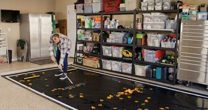 GaraMat Garage Floor Vehicle Containment Mat 8ft x 14ft - size: 8ft x 14ft