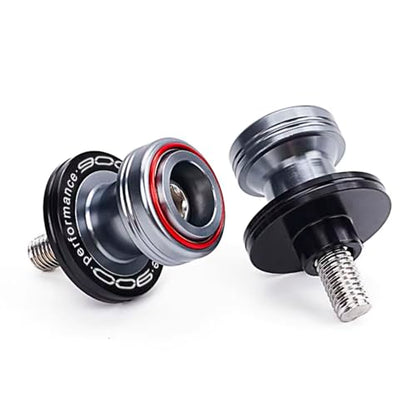 Motorcycle CNC M8 Rear Slider Stand Screw Swingarm Spools accessories, For Z900 Z900RS Z800 Z650 Z650RS 2023 2024 (Green-650) - color: Green-650