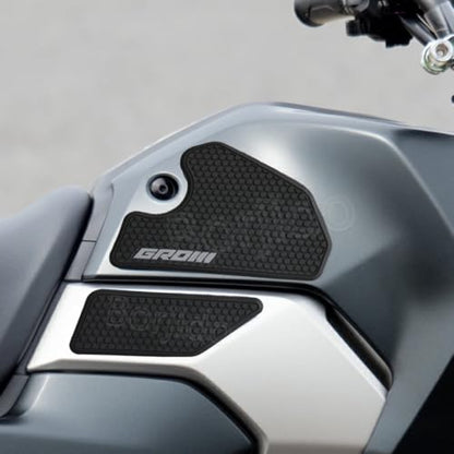 For GROM MSX125 GROM125 2024 2025 Accessories Tank Pad grom msx125 Tank Protector Gas Tank side Protectors Motorcycle Sticker Decal Knee Grip Traction Pads