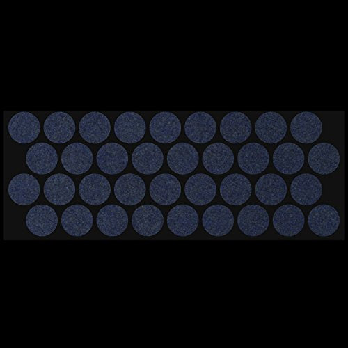 LiteMark Reflective Black 1 Inch Circle Sticker Decals for Helmets, Bicycles, Strollers, Wheelchairs and More - Pack of 36 - color: Black