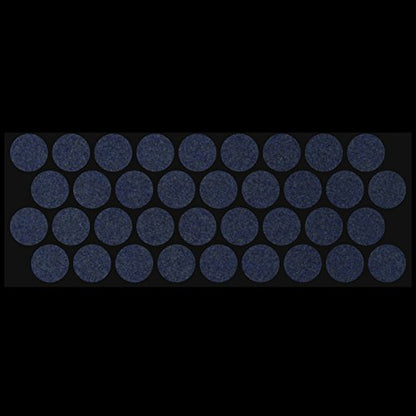 LiteMark Reflective Black 1 Inch Circle Sticker Decals for Helmets, Bicycles, Strollers, Wheelchairs and More - Pack of 36 - color: Black