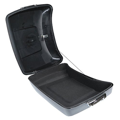 XFMT Chopped Trunk + Backrest Pad For Harley Davidson Touring 2014-2024 - color: Chopped Trunk&Around Pad