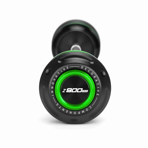 Motorcycle Rear Wheel Axle Fork Slider Crash Protector Compatible With K.awasaki Z900RS 2018 2019 2020 2021 2022 2023 2024 2025 | Z900 RS RS900 ZR900 Accessories (Green) - color: green, size: Rear