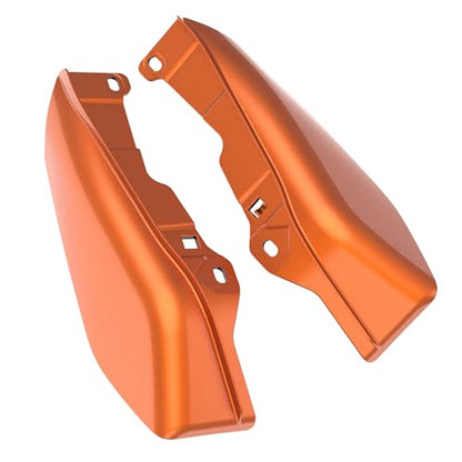 Mid Frame Air Deflectors Heat Shield Fit for Harley Touring 2009-2026 Amber Whisky - color: Amber Whisky