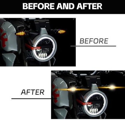 Motorcycle LED Flasher Relay, 2 Pin 12V DC, Automatic Operation, Universal Fit, Black, Normally Open Contact, Fix Abnormal Flashing