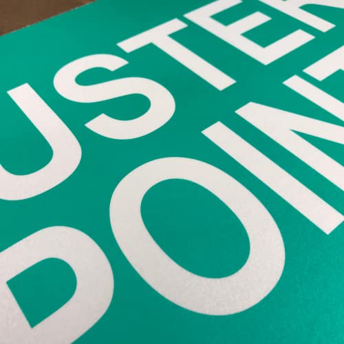 TRADESAFE Muster Point Sign - Quick Install Aluminum Safety Sign, Light Reflective, UV-Resistant, Waterproof, 14” X 10” Emergency Evacuation Area Signs for Business - style: Muster Point