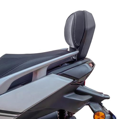 Motorcycle Detachable Low Backrest Quick Release Sissy Bar Compatible with XMAX300 X-MAX XMAX 125 300 2023 2024 Rear Passenger Seat Back Rest Pad