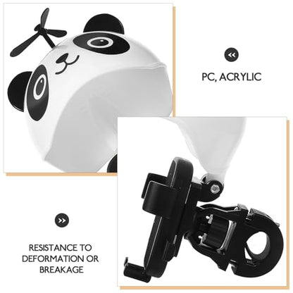 KALLORY Bike Phone Mount Holder for Cyclists Waterproof Helmet Style Handlebar Mobile Phone Stand with Quick Release and Sunshade for Mountain and Motorcycle Use