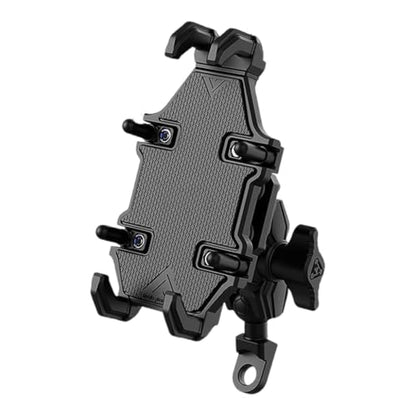 Motorcycle Phone Holder Vibration Dampener AntiShake Motorcycle Phone Mount - color: Rearview mirror mode