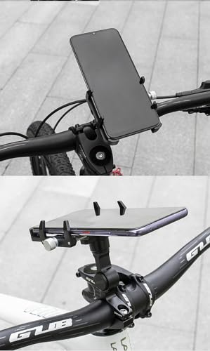 GUB PLUS21 Bicycle Motorcycle Phone Holder One Key Adjust Aluminum Bike Handlebar Mount Waterproof Phone Case Mobile Phone Mount