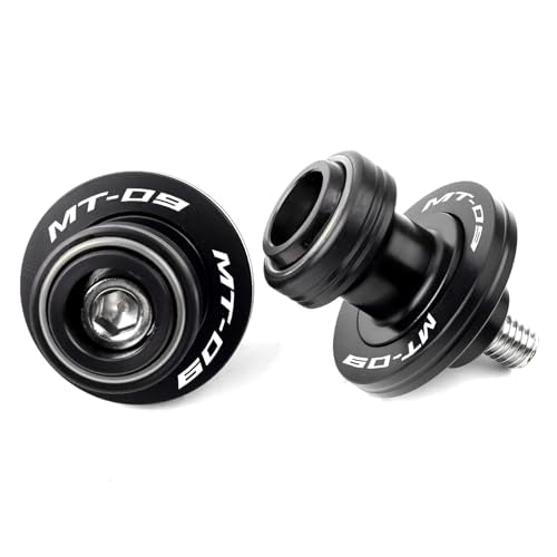 Fit For YAMAHA MT09 Tracer MT-09 SP FZ09 2014-2023 2024 MT09 2025 Motorcycle CNC 6MM Motorcycle Swingarm Spools Sliders Swing Arm Spools Screws (Grey) - color: Grey