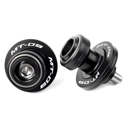Fit For YAMAHA MT09 Tracer MT-09 SP FZ09 2014-2023 2024 MT09 2025 Motorcycle CNC 6MM Motorcycle Swingarm Spools Sliders Swing Arm Spools Screws (Grey) - color: Grey