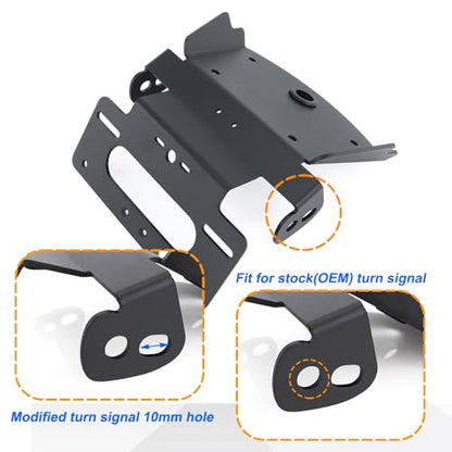 Fender Eliminator Bracket Kit Fit for Pan America 1250/1250 Special 2021-2026 Tail Tidy with LED License Plate Light