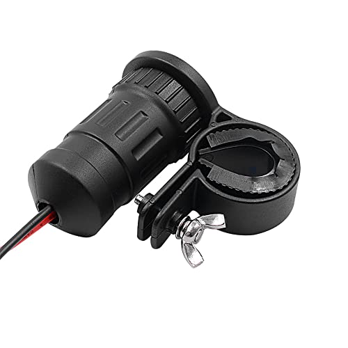 Universal Waterproof High Power Cigarette Lighter 12-24V 240W Power Plug Socket with Handlebar Motorcycle Cigarette Lighter