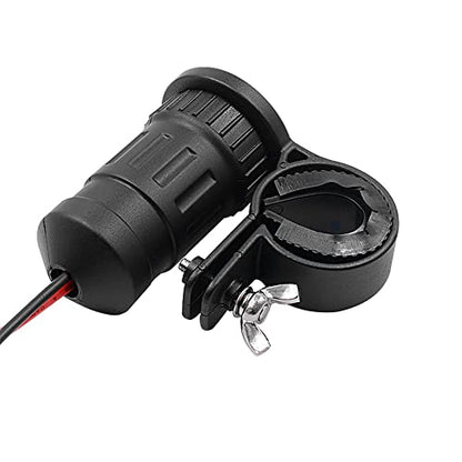 Universal Waterproof High Power Cigarette Lighter 12-24V 240W Power Plug Socket with Handlebar Motorcycle Cigarette Lighter