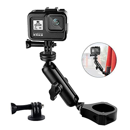 UTV ATV Camera Mount Holder 360°GoPro Roll Bar Mount Accessories Action Cameras Accessory for 1.75"-2" Roll Bar and tube