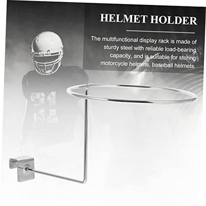 iplusmile 2pcs Hat Rack Closet Hooks for Wall Jacket Hooks Helmet Storage Holder Hats Holder Rack Helmet Hanger Multipurpose Hanger Storage Rack White Wall-Mounted Motorcycle Steel