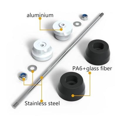Frame Sliders for Suz&uki GSXR1000 GSXR GSX-R 1000 GSX-R1000 2017-2025 Motorcycle Front & Rear Wheel Fork Axle Sliders Cap Crash Protector Kit